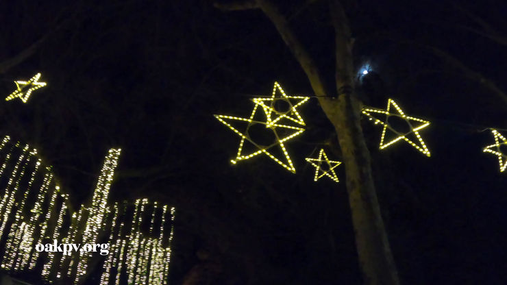 The Sounds Of Sonoma: Downtown Sonoma 2023 Christmas Lights - 4K